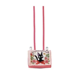 Maison Ghibli Accessoires|Pochette Jiji Ruban 11x14,5x3cm - Kiki la petite sorcière