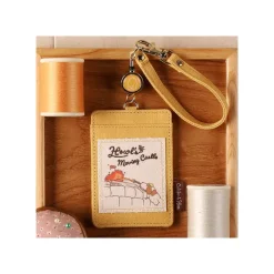 Maison Ghibli Accessoires|Pochette porte-carte Calcifer & Hinh - Le Château ambulant