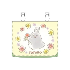Maison Ghibli Accessoires|Pochette Totoro Fleurs 11x14,5x3 cm - Mon Voisin Totoro