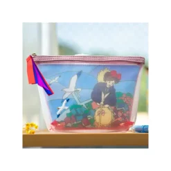 Maison Ghibli Accessoires|Pochette transparente brodée - Kiki la petite sorcière