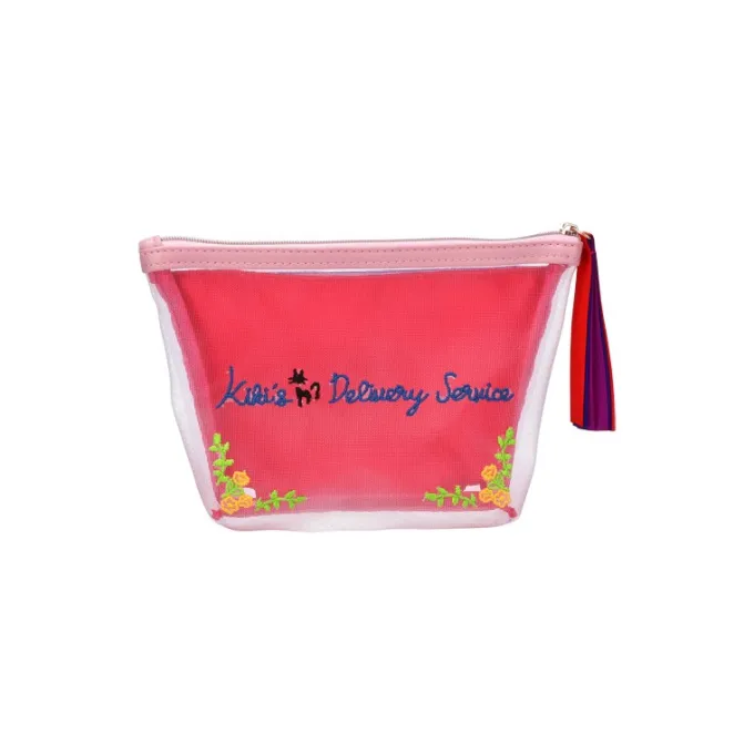 Maison Ghibli Accessoires|Pochette transparente brodée - Kiki la petite sorcière