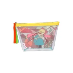 Maison Ghibli Accessoires|Pochette transparente brodée - Le Château ambulant