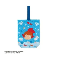 Maison Ghibli Sacs|Pochon Ponyo dans la mer 29x22 - Ponyo sur la falaise