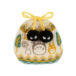 Maison Ghibli Sacs|Pochon Tricoté Cache Cache - Mon Voisin Totoro