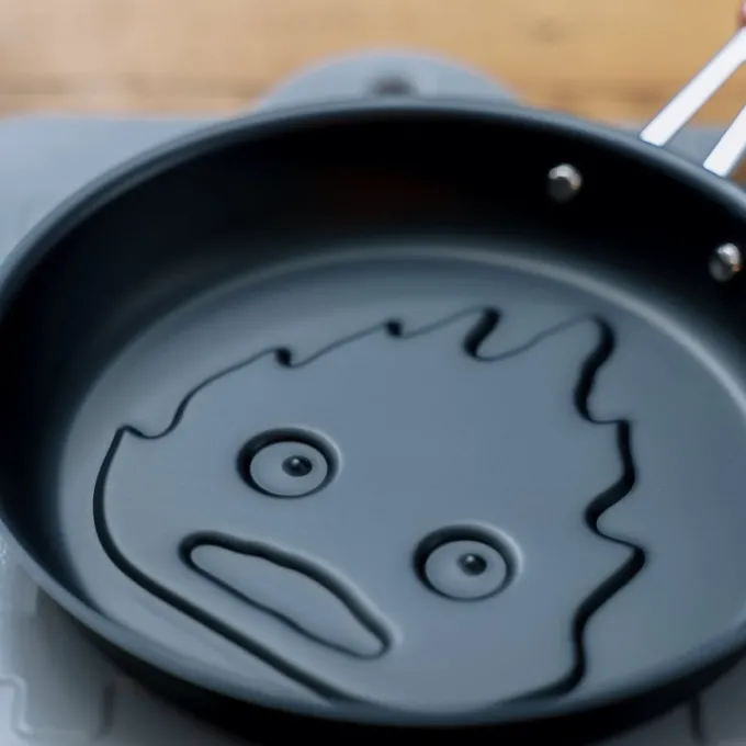 Maison Ghibli Cuisine Et Table|Poêle à Pancakes Calcifer - Le Château ambulant