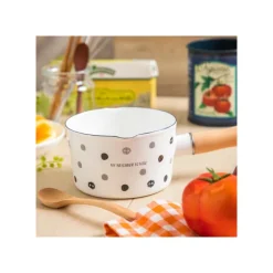 Maison Ghibli Cuisine Et Table|Poêlon émail Noiraudes - Mon Voisin Totoro