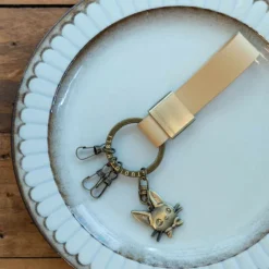 Maison Ghibli Porte-Clés|Porte Clés Cuir Jiji – Kiki la petite Sorcière