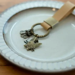 Maison Ghibli Porte-Clés|Porte Clés Cuir Jiji – Kiki la petite Sorcière
