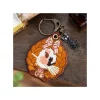 Maison Ghibli Porte-Clés|Porte-Clés broderie Couronne de pain - Kiki la petite sorcière