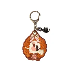 Maison Ghibli Porte-Clés|Porte-Clés broderie Couronne de pain - Kiki la petite sorcière