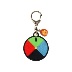 Maison Ghibli Porte-Clés|Porte-Clés broderie Disque magique - Le Château ambulant