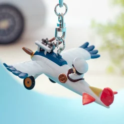 Maison Ghibli Porte-Clés|Porte-clés 3D Avion des rêves - Le vent se lève