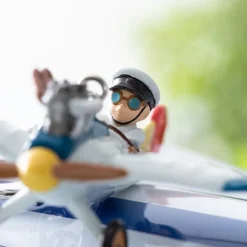 Maison Ghibli Porte-Clés|Porte-clés 3D Avion des rêves - Le vent se lève