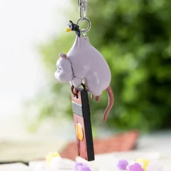 Maison Ghibli Porte-Clés|Porte-clés 3D Boh mouse et oiseau - Le Voyage de Chihiro