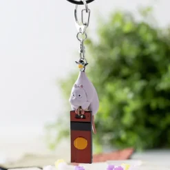 Maison Ghibli Porte-Clés|Porte-clés 3D Boh mouse et oiseau - Le Voyage de Chihiro