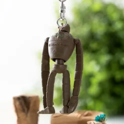 Maison Ghibli Porte-Clés|Porte-clés 3D Robot Soldat - Le Château dans le ciel
