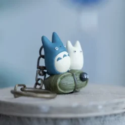 Maison Ghibli Porte-Clés|Porte-Clés Totoro Bleu et Blanc  - Mon Voisin Totoro