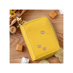 Maison Ghibli Accessoires|Porte-Monnaie Jaune Totoro patchs - Mon Voisin Totoro