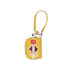 Maison Ghibli Accessoires|Porte-Monnaie Jaune Totoro patchs - Mon Voisin Totoro