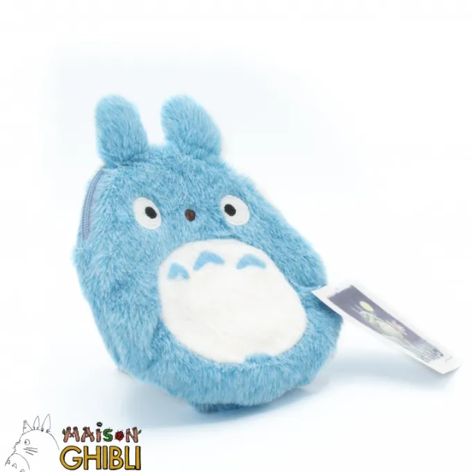 Maison Ghibli Porte-Monnaie Peluche|Porte-Monnaie Peluche Totoro Bleu - Mon Voisin Totoro