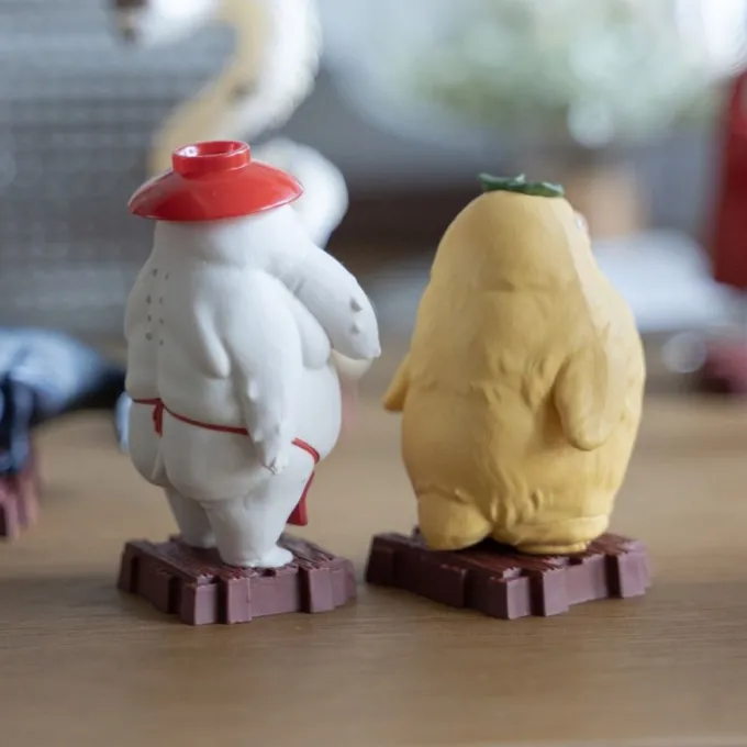 Maison Ghibli Figurines|Pose Coll Assort. de 8 Figurines Dieux Unabara - Le Voyage de Chihiro