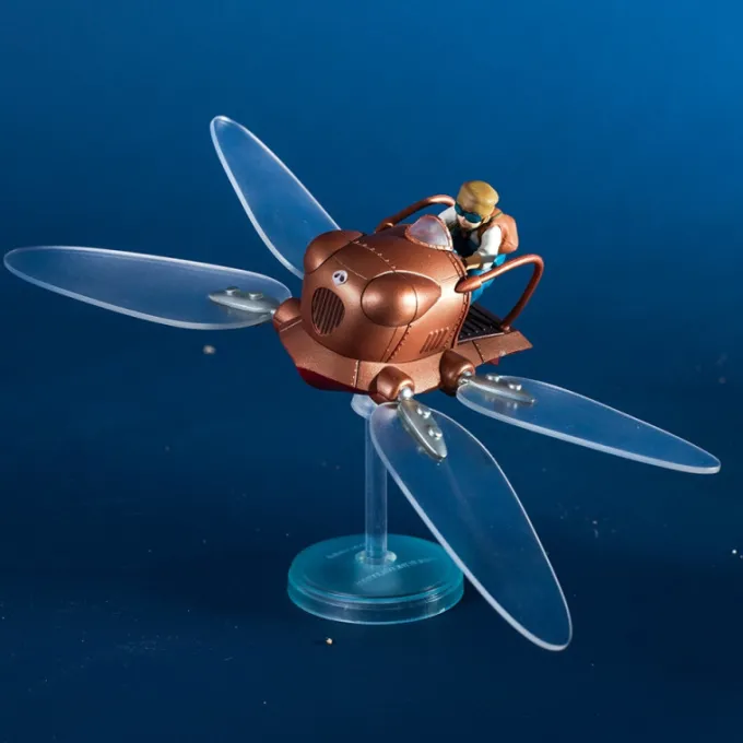 Maison Ghibli Figurines|Pose Collec Assort. de 5 Figurines Flaptter - Le Château dans le ciel