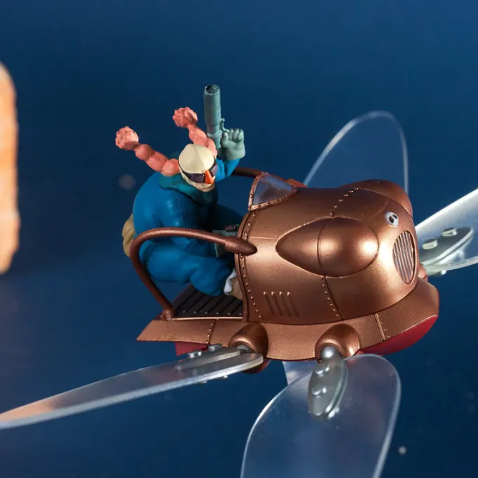Maison Ghibli Figurines|Pose Collec Assort. de 5 Figurines Flaptter - Le Château dans le ciel