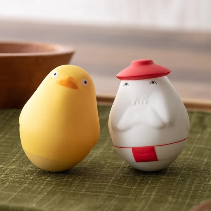 Maison Ghibli Figurines|Pose Collect Assort. de 6 Figurines Roly-poly - Le Voyage de Chihiro