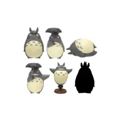 Maison Ghibli Figurines|Pose Collection Assort. de 6 Figurines Totoro 01 - Mon Voisin Totoro