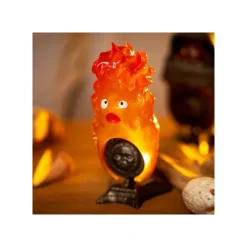 Maison Ghibli Figurines|Pose Collection Assort. de 6 Bagues Calcifer - Le Château ambulant