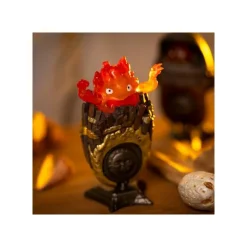 Maison Ghibli Figurines|Pose Collection Assort. de 6 Bagues Calcifer - Le Château ambulant