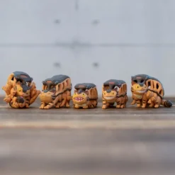 Maison Ghibli Figurines|Pose Collection Assort. de 6 Figurines Chatbus - Mon Voisin Totoro