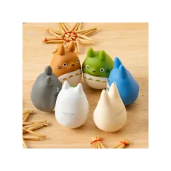 Maison Ghibli Figurines|Pose Collection Assort. de 6 Figurines Roly-poly - Mon Voisin Totoro