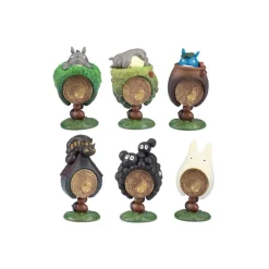 Maison Ghibli Figurines|Pose Collection Totoro Assortiment de 6 Bagues - Mon Voisin Totoro