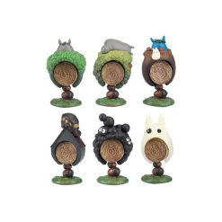 Maison Ghibli Figurines|Pose Collection Totoro Assortiment de 6 Bagues - Mon Voisin Totoro