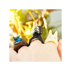 Maison Ghibli Figurines|Pose Collection Totoro Assortiment de 6 Bagues - Mon Voisin Totoro
