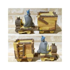 Maison Ghibli Décoration|Pot de Fleur Totoro Train - Mon Voisin Totoro