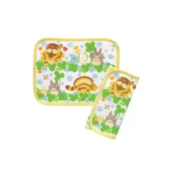 Maison Ghibli Textile|Accessoires|Protege Sangles Totoro Trèfles – Mon Voisin Totoro