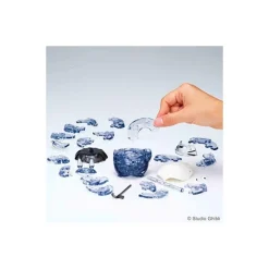 Maison Ghibli Puzzle|Puzzle Crystal Bleu Totoro - Mon Voisin Totoro