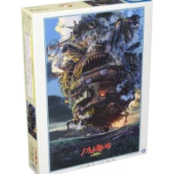 Maison Ghibli Puzzle|Puzzle Deluxe Foil 1000P Affiche film - Le Château ambulant