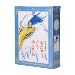 Maison Ghibli Puzzle|Puzzle 1000P Affiche film - Le Garçon et le Héron