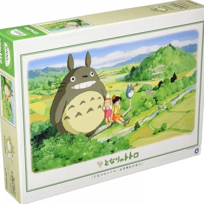 Maison Ghibli Puzzle|Puzzle 1000P Beau jour de Mai - Mon Voisin Totoro