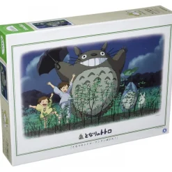 Maison Ghibli Puzzle|Puzzle 1000P Danse de la pluie - Mon Voisin Totoro
