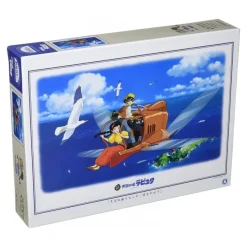 Maison Ghibli Puzzle|Puzzle 1000P Je te tiens - Le Château dans le ciel