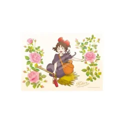 Maison Ghibli Puzzle|Puzzle Vitrail 208P Bonne Journée - Kiki la petite sorcière