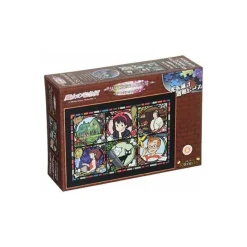 Maison Ghibli Puzzle|Puzzle Vitrail 208P Gallerie des personnages - Kiki la petite sorcièr