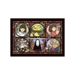 Maison Ghibli Puzzle|Puzzle Vitrail 208P No Face - Le Voyage  de Chihiro