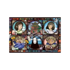 Maison Ghibli Puzzle|Puzzle Vitrail 1000P Rue des merveilles - Le Voyage de Chihiro