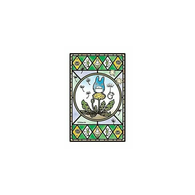 Maison Ghibli Puzzle|Puzzle Vitrail 126P Totoro Pissenlit - Mon Voisin Totoro