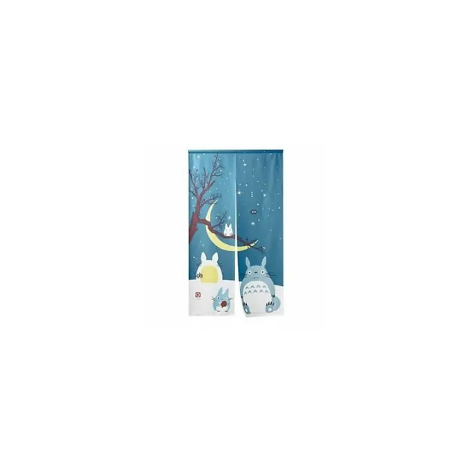 Maison Ghibli Décoration Murale|Rideaux Totoro Ciel D'Hiver - Mon Voisin Totoro